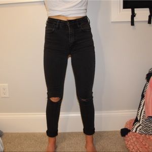American Eagle Black Skinny Jeans